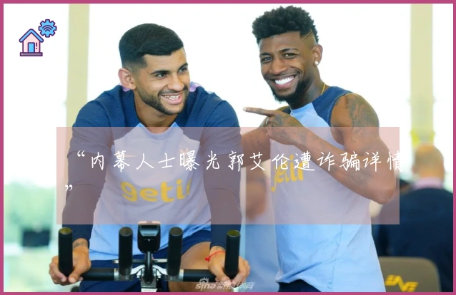 “内幕人士曝光郭艾伦遭诈骗详情”